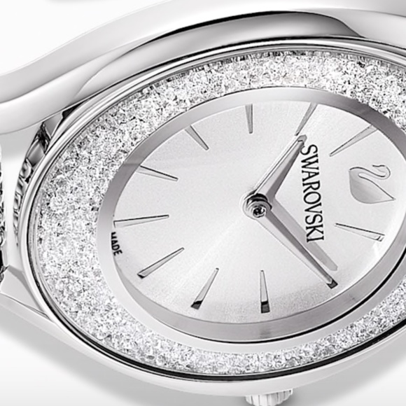 Swarovski Crystal Stainless Steel Silver Watch - Picture 14 of 14